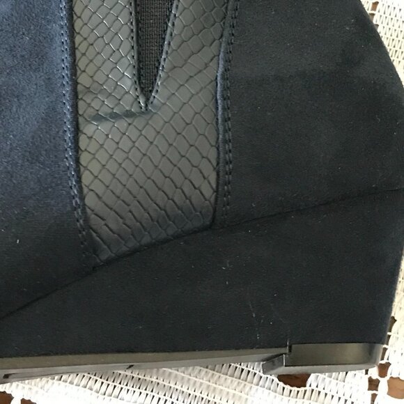 NWT Croft & Barrow Ocelot Women's Ankle Boots - 6W - Picture 11 of 11